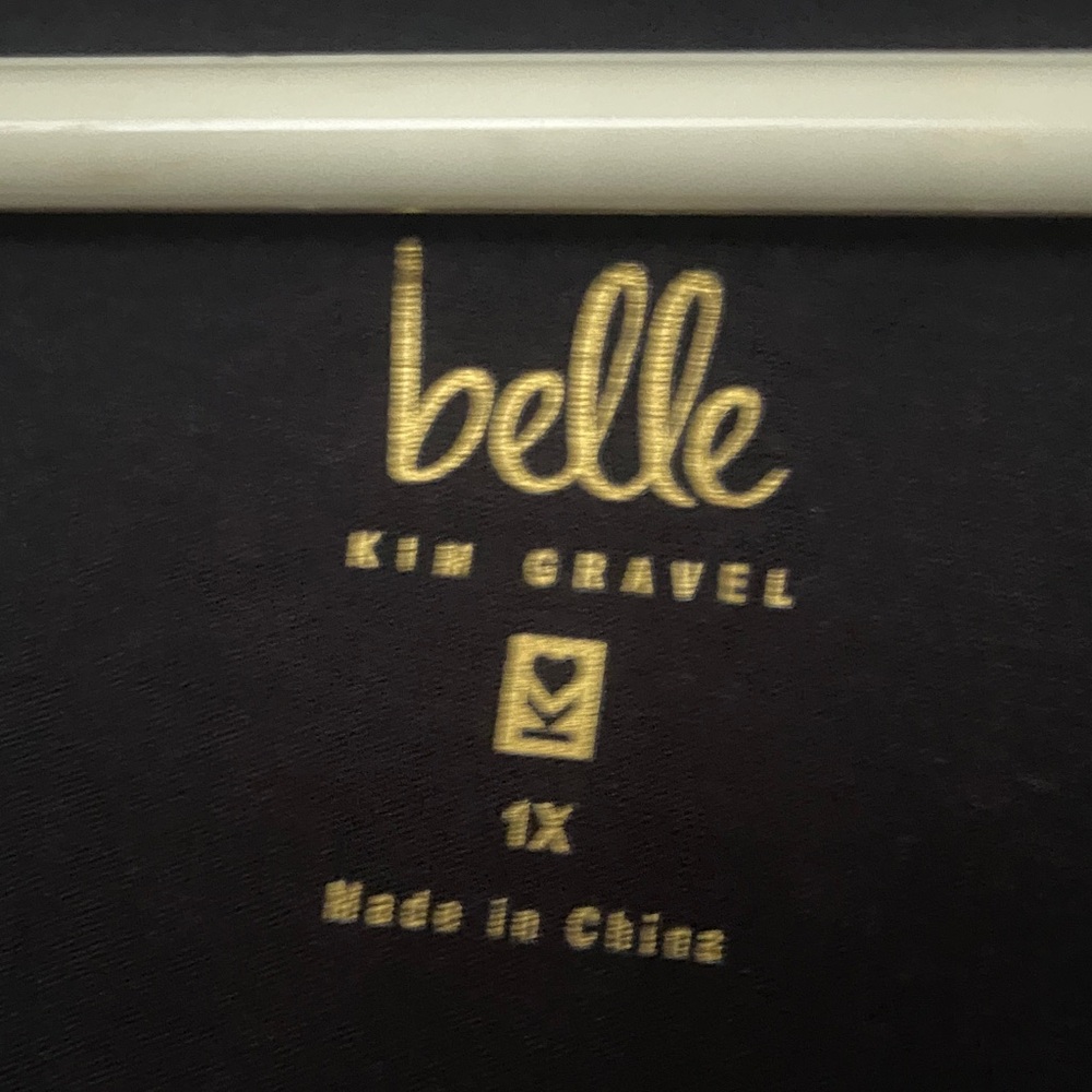 Belle by Kim Gravel Black Long Sleeve Top - Picture 2 of 5
